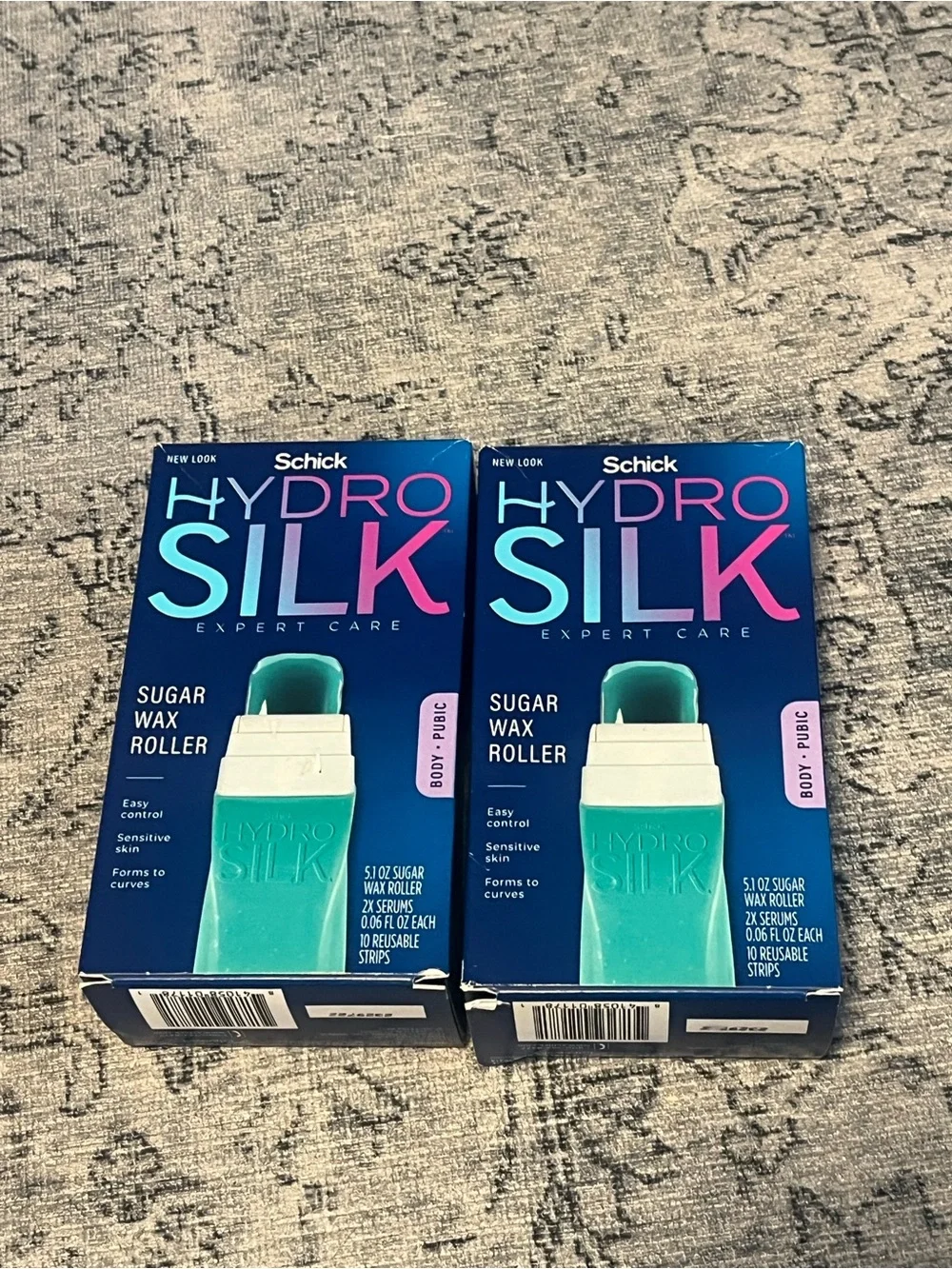 NWT Bundle of 2 Schick Hydrosilk sugar wax rollers